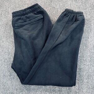 Jordan Brand Chicago Bulls NBA Men's M Black Fleece Jogger Sweatpants Athletic